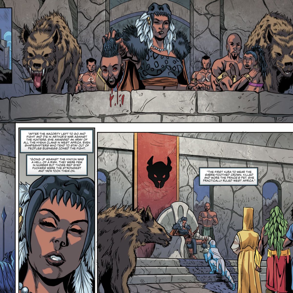 kolapo_writes's tweet image. Colours and letters came together so well 🐺🔥

@tonypessanhart @alwayspressy @lettersquids

#comics #indiecomics #blackcomics #werewolfcomics #supernaturalcomics

@globalcomix 

l.instagram.com/?u=https%3A%2F…