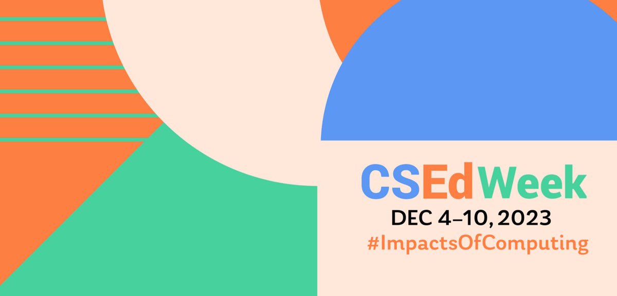 CapitalAreaSTEM's tweet image. 🚀 Join the global tech celebration during Computer Science Education Week! 🌐 Embrace coding, advocate for equity, and honor the contributions of students and teachers. 🎉 Share your #CSEdWeek events using #ImpactsofComputing. Let's make coding history! 💻🌟 #HourOfCode
