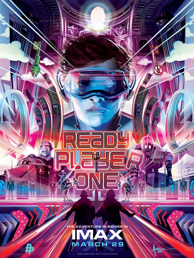 Incredible poster for Ready Player One by @OrlandoArocena #ReadyPlayerOne