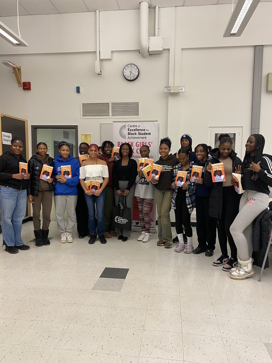 tdsb_cebsa's tweet photo. At the last session of the Black Girls’ Book Club, we invited author of Come With the Fire @cjuliannewrite to join us. Julianne met the girls &amp; signed each girls’ book with a personalized message. It was inspiring &amp; a pleasure to have you.

#tdsbcebsa #tdsb #blackgirlmagic @tdsb https://t.co/aph9fLfDQR