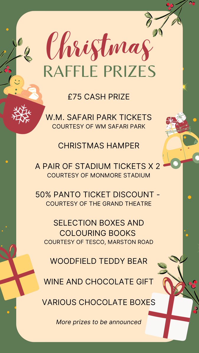 Extra raffle tickets are now available from the office.  Class RDM are currently in the lead to win the class prize of £50 for the most ticket sales - can anyone beat them? Just 50p a ticket.