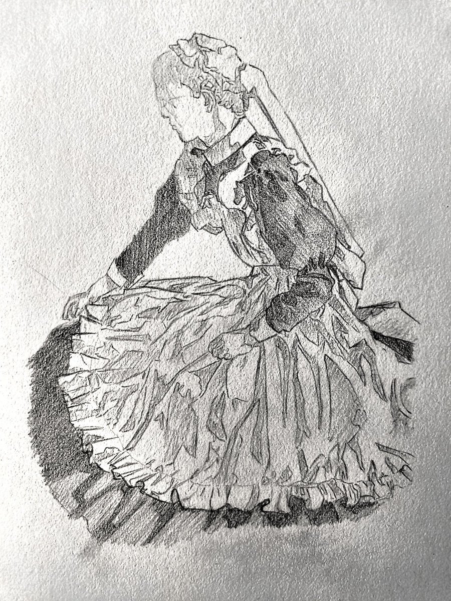 AKKOS617's tweet photo. Drawing practice https://t.co/gBkUEmKccE