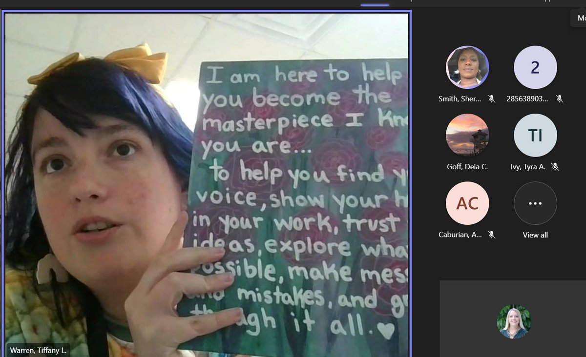 VCS New Teacher Academy (@vcsnta) on Twitter photo Our Best Self wellness session for @VCSNewTeachers is happening now with #EducationalRockstar Tiffany Warren from <a href="/ChampionElBears/">Champion Elementary</a>. We're rediscovering our why through watercolors! <a href="/volusiaschools/">Volusia County Schools</a> <a href="/VolusiaRecruits/">Volusia Recruits</a> #WhatIsYOURWHY #TeachingMatters Our Best Self wellness session for @VCSNewTeachers is happening now with #EducationalRockstar Tiffany Warren from <a href="/ChampionElBears/">Champion Elementary</a>. We're rediscovering our why through watercolors! <a href="/volusiaschools/">Volusia County Schools</a> <a href="/VolusiaRecruits/">Volusia Recruits</a> #WhatIsYOURWHY #TeachingMatters
