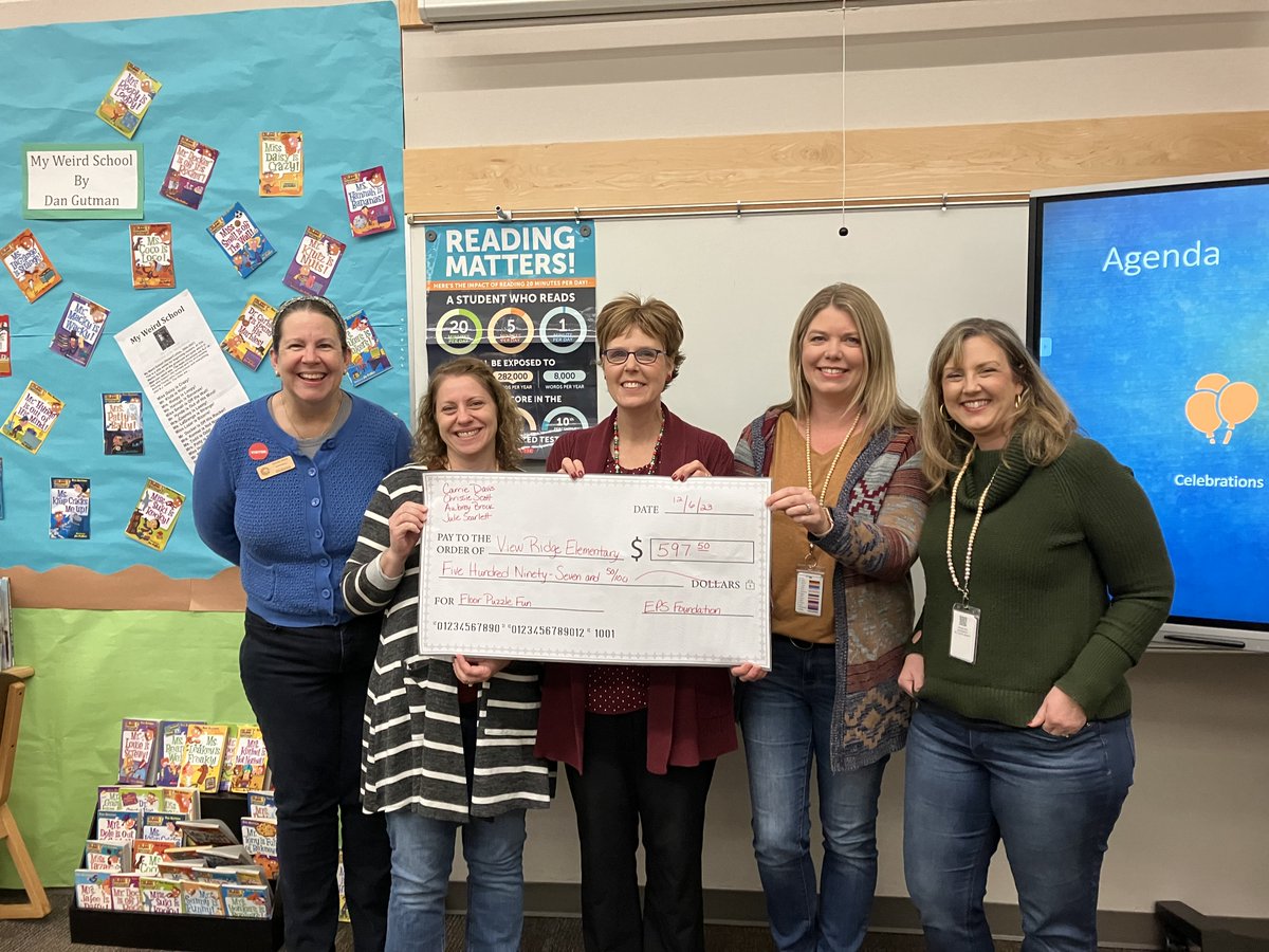 @EPS_ViewRidgeVikings (@eps_vre) on Twitter photo Congratulations to our Kindergarten teachers for being awarded a grant from Everett Public Schools Foundation! Our KK team will use the funds to purchase floor puzzles for their classrooms that will align with their monthly reading units. <a href="/EPSF_WA/">Everett Public Schools Foundation</a> <a href="/EPS_Region2/">Dr. Pete Misner</a> <a href="/EverettSchools/">Everett Public Schools.WA</a> Congratulations to our Kindergarten teachers for being awarded a grant from Everett Public Schools Foundation! Our KK team will use the funds to purchase floor puzzles for their classrooms that will align with their monthly reading units. <a href="/EPSF_WA/">Everett Public Schools Foundation</a> <a href="/EPS_Region2/">Dr. Pete Misner</a> <a href="/EverettSchools/">Everett Public Schools.WA</a>