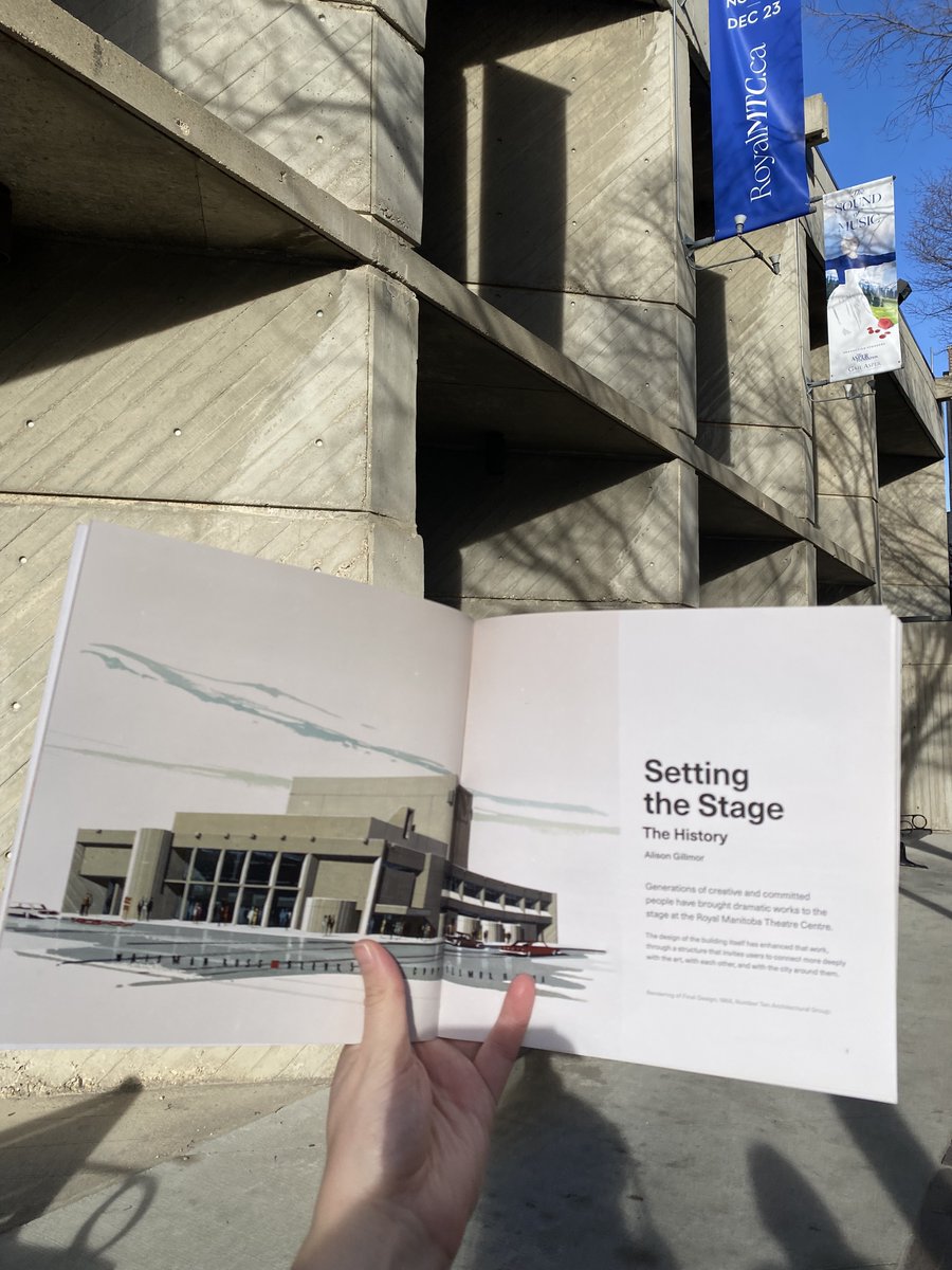 Our latest publication, Royal Manitoba Theatre Centre, is available now! You can find it at @mcnallyrobinson and @whodunitwpg or buy it online at shop.winnipegarchitecture.ca @numberTENarch @MTCwinnipeg @brent_bellamy @CdnArch