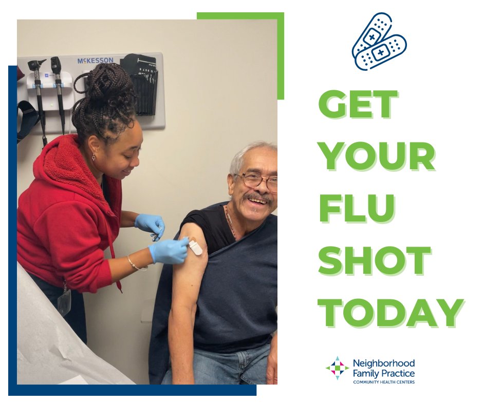 Did you know that this week is National Influenza Vaccination Week? We want you to stay healthy this holiday season. You can easily schedule a flu shot online by clicking the link to learn more! #nfpmedcenter #influenzavaccinationweek2023 #fluseason 
ow.ly/61O150QfIO5