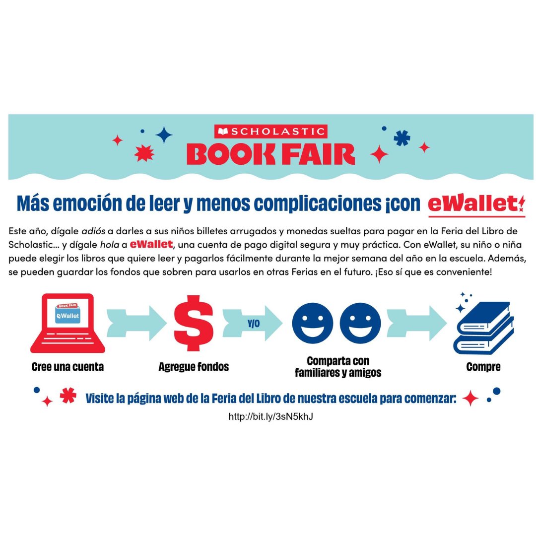 pcps_va's tweet image. Bookworms 📚 rejoice! Cool Spring Elementary is having a Book Fair. Set up eWallet 💲 today for your student and make cashless shopping a breeze! #BookFair  #CoolSpring #eWallet