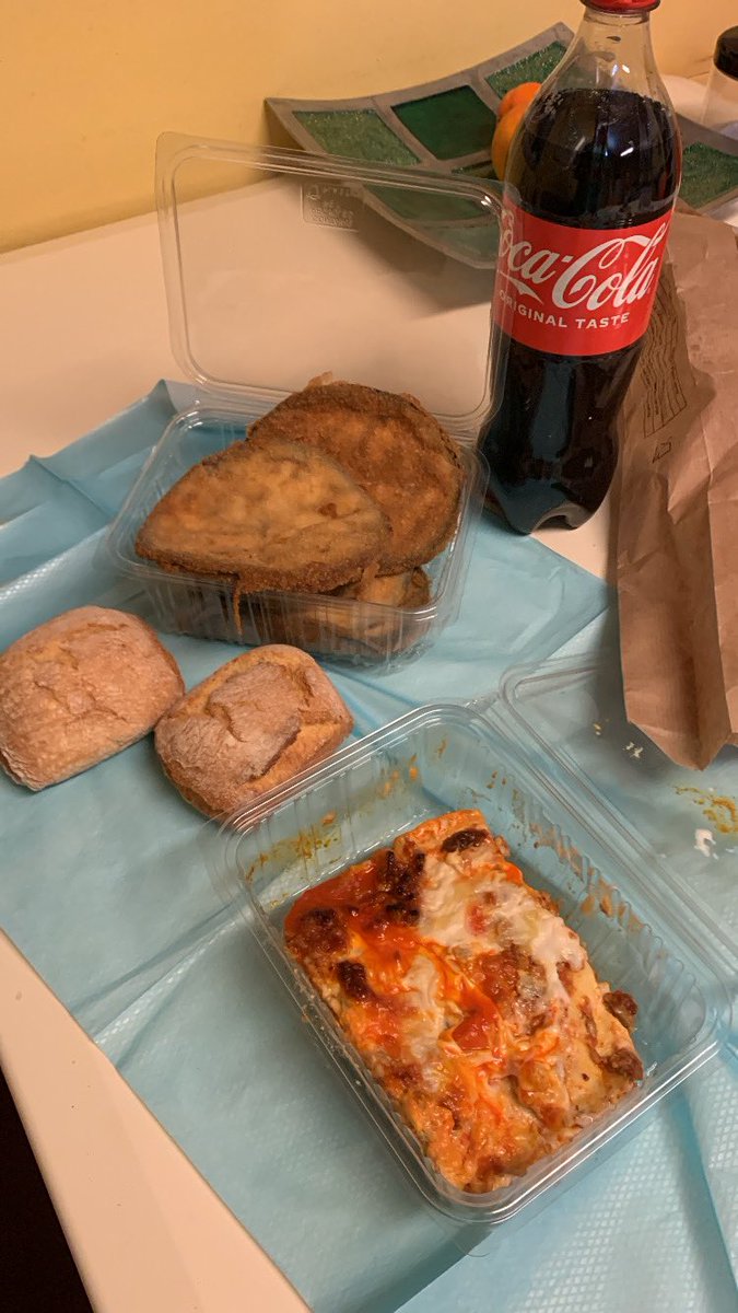 Cena leggera-leggera per la notte in Ospedale 👹