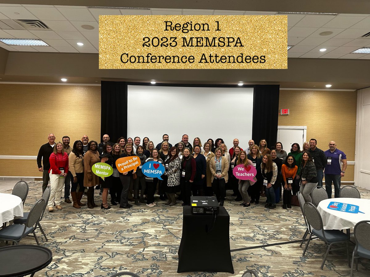 Region 1 had a powerful session during the MEMSPA conference today! #memspa