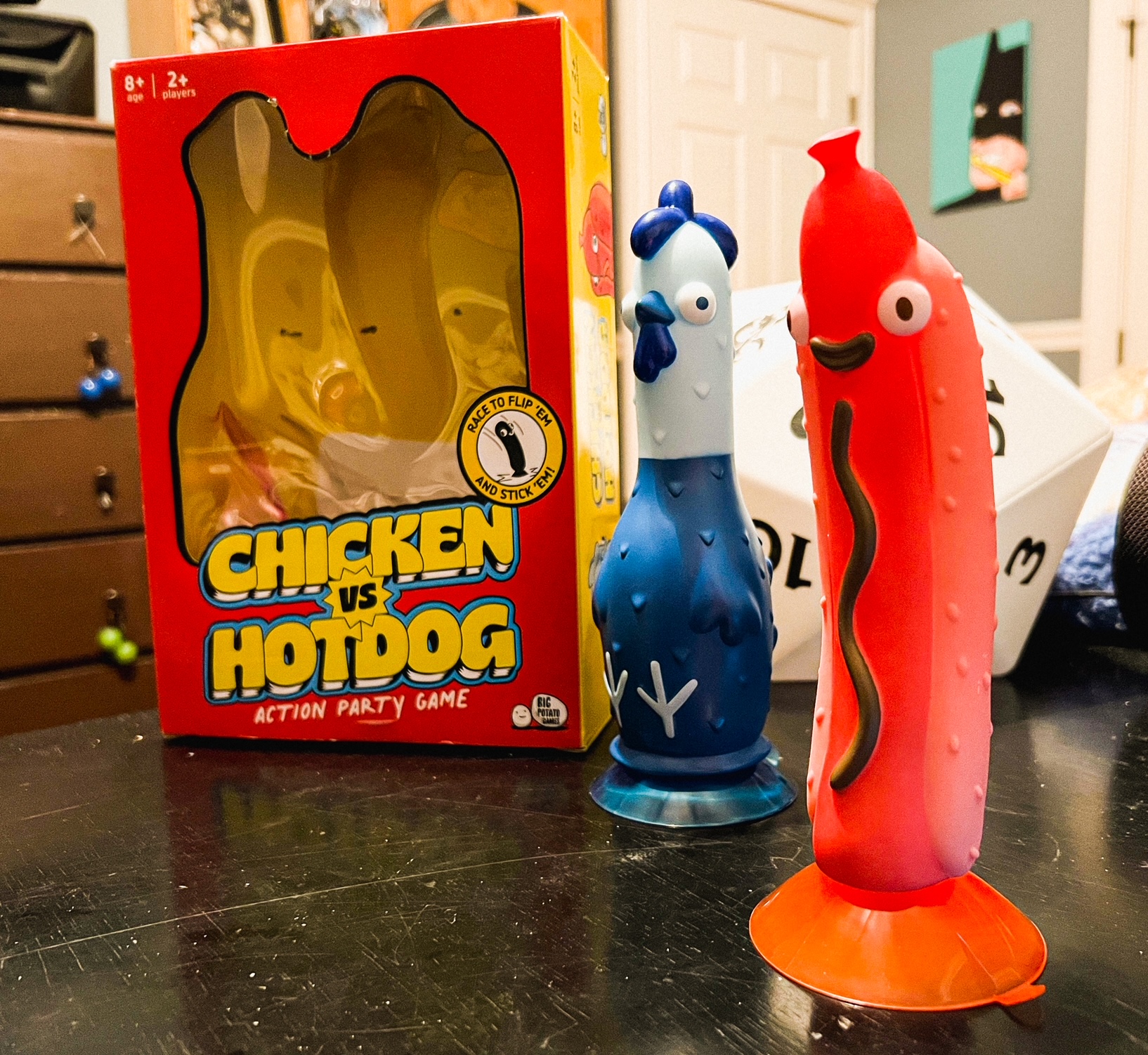 Big Potato Chicken vs. Hot Dog Card Game