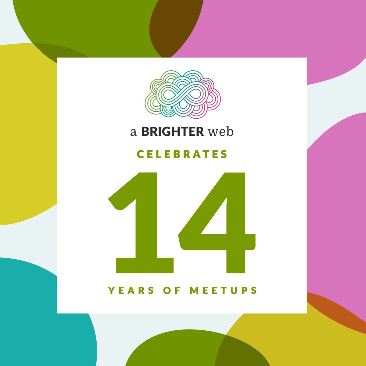 We are celebrating 14 years of A Brighter Web Meetups.

During that time, we have scheduled 167 events! 🎉

Register for that event + learn about past events: gmm.to/46GKtdX

#ABrighterWeb #Meetup #DigitalMarketing #Marketing #PersonalDevelopment #OnlinePresence