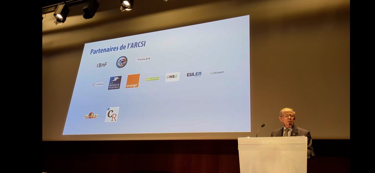 Discours de clôture des 15es Rencontres de l'ARCSI ce 5 décembre :  
dailymotion.com/video/x8q9xz7

Merci aux partenaires : <a href="/laBnF/">La Bibliothèque nationale de France</a> <a href="/ComcyberFR/">Commandement de la cyberdéfense</a> <a href="/thalesgroup/">Thales Group</a> <a href="/IdemiaGroup/">IDEMIA Group</a> <a href="/LaBanquePostale/">La Banque Postale</a>
<a href="/orange/">Orange</a> <a href="/thegreenbow/">TheGreenBow Software</a> <a href="/HS2formation/">HS2 (Hervé Schauer Sécurité)</a>  <a href="/EulerDataops/">Euler</a>  <a href="/LiveConsent/">LiveConsent</a> <a href="/GS_Mag/">Global Security Mag</a> et linfocr.com