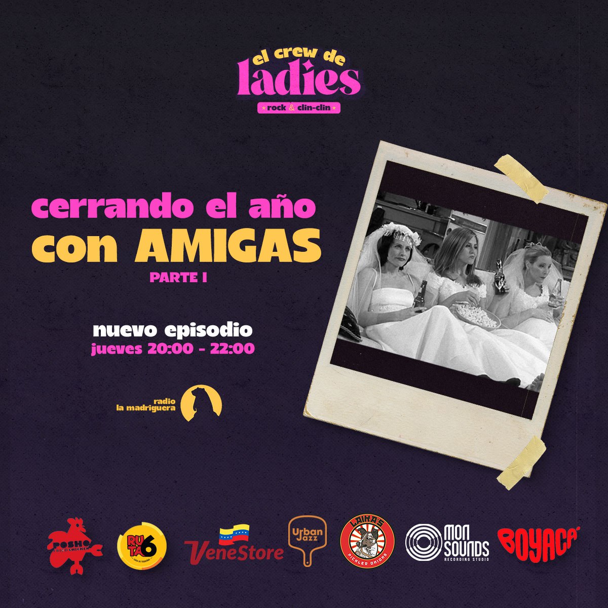 Empezamos a despedirnos de este 2023 con un par de invitadas ✨sorpresa✨ que definitivamente han sido muy especiales para este crew y para muchos de los invitados que han pasado por nuestros micrófonos

Nos escuchamos mañana a las 20h por radiolamadriguera.com
