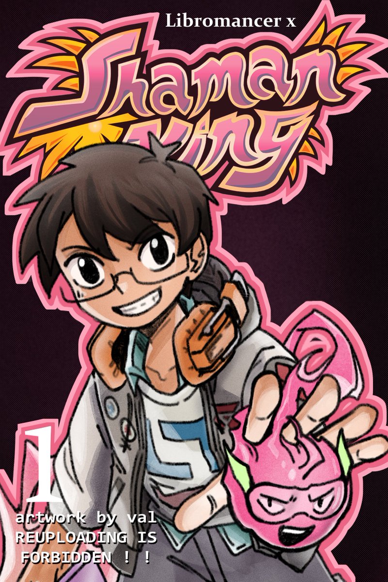 gatazoyaoi's tweet photo. GeekFire x Shaman King #OCGファンアート #Art #リブロマンサー #libromancer https://t.co/QLowK1sm7z