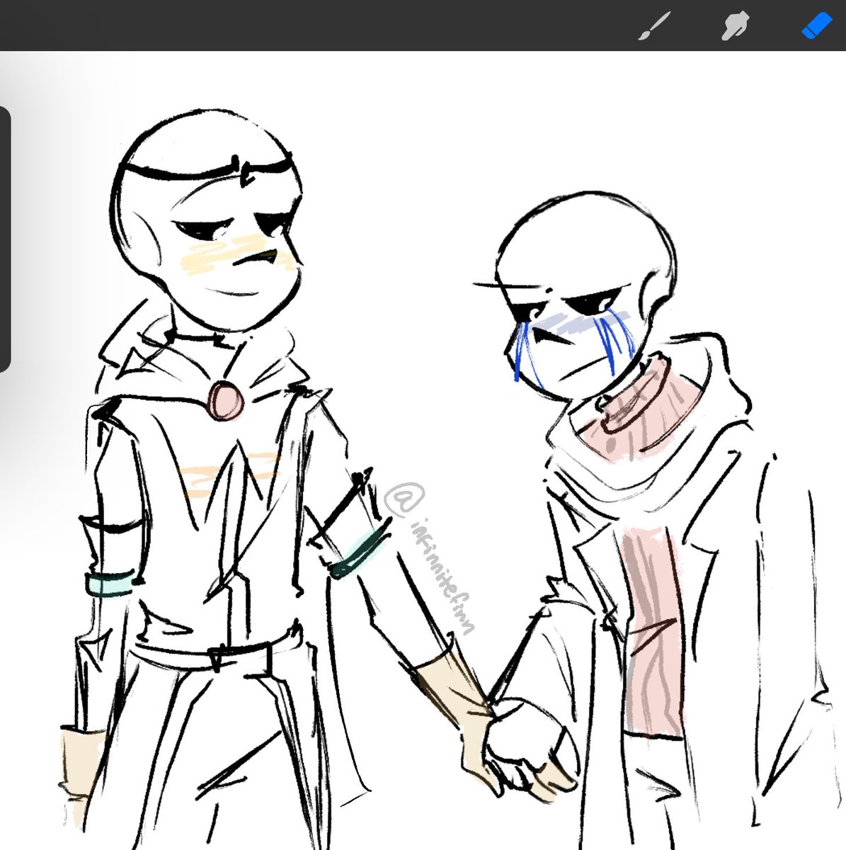 infinnitefinn's tweet photo. I’ve been obsessed with this ship lately-
#insomnia #dreamxerror #dreamsans #errorsans https://t.co/x2yi63Rnye
