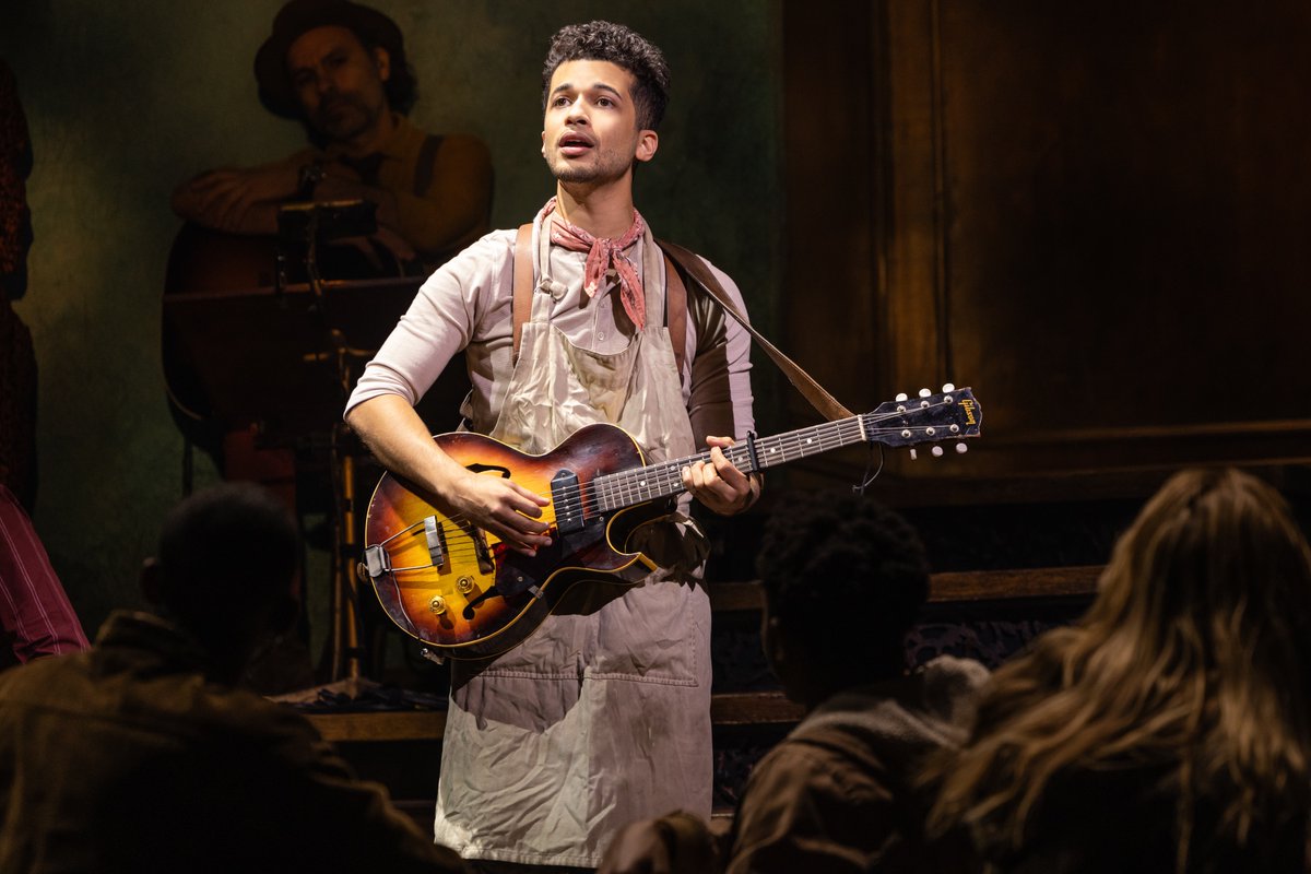 hadestown's tweet photo. @jordanfisher  is Orpheus in Hadestown on Broadway. https://t.co/5I4g94Aucn