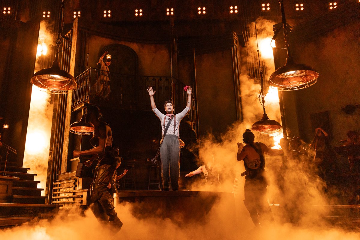 hadestown's tweet photo. @jordanfisher  is Orpheus in Hadestown on Broadway. https://t.co/5I4g94Aucn