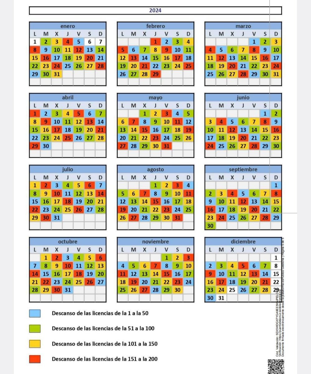 🚨 ÉLITE TAXI PUERTO DE LA CRUZ
📍Informamos a todos nuestros compañeros la publicación del nuevo calendario de turnos del 2024.
POR Y PARA EL TAXI 🚕
