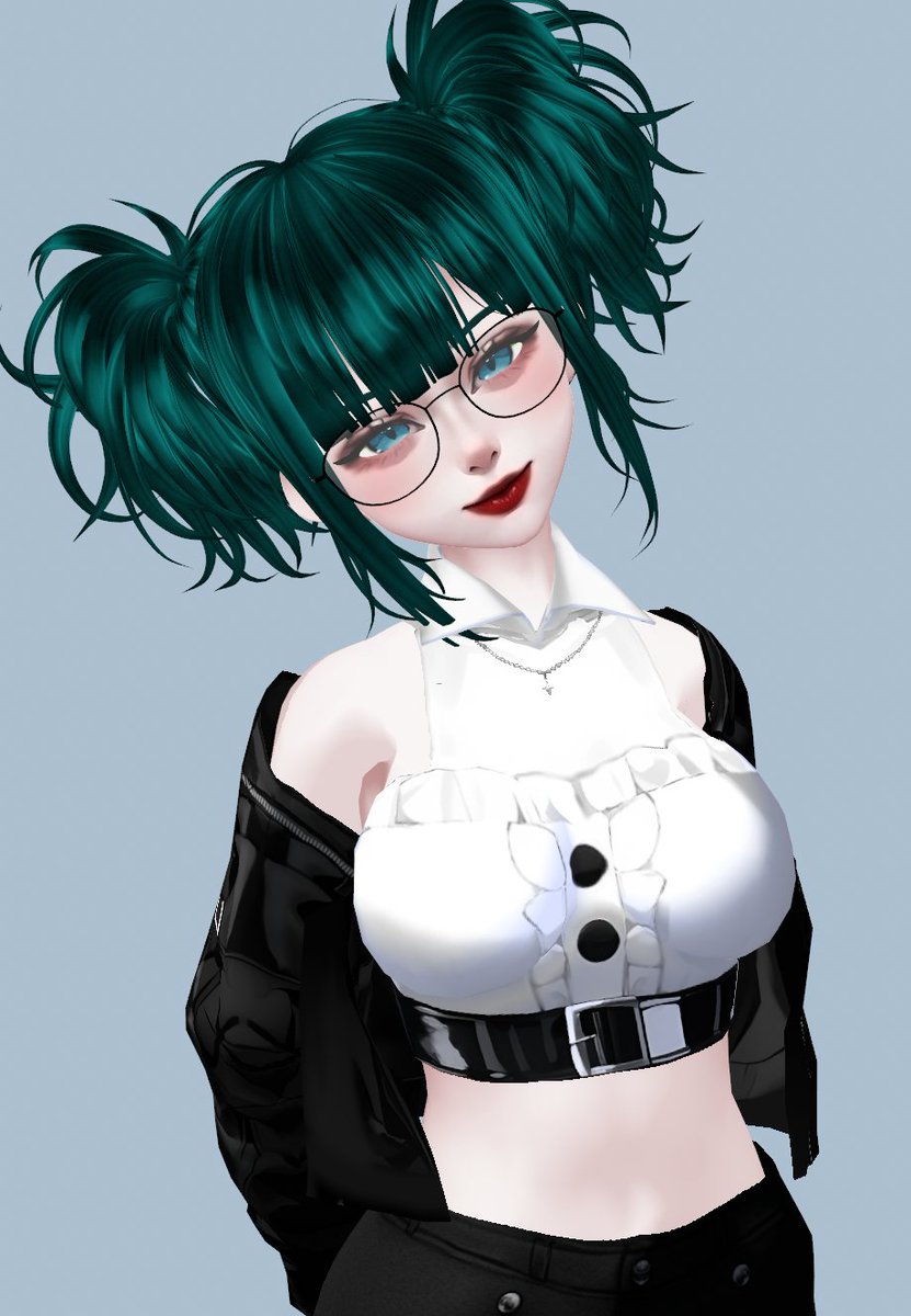 SassFactory_'s tweet photo. cute but clumsy kinda vibes #vtuber #vroid #Vtubers 

🎨 by Surcen and Me (some edits to Surcen's original design) https://t.co/IrdX5OUMtk