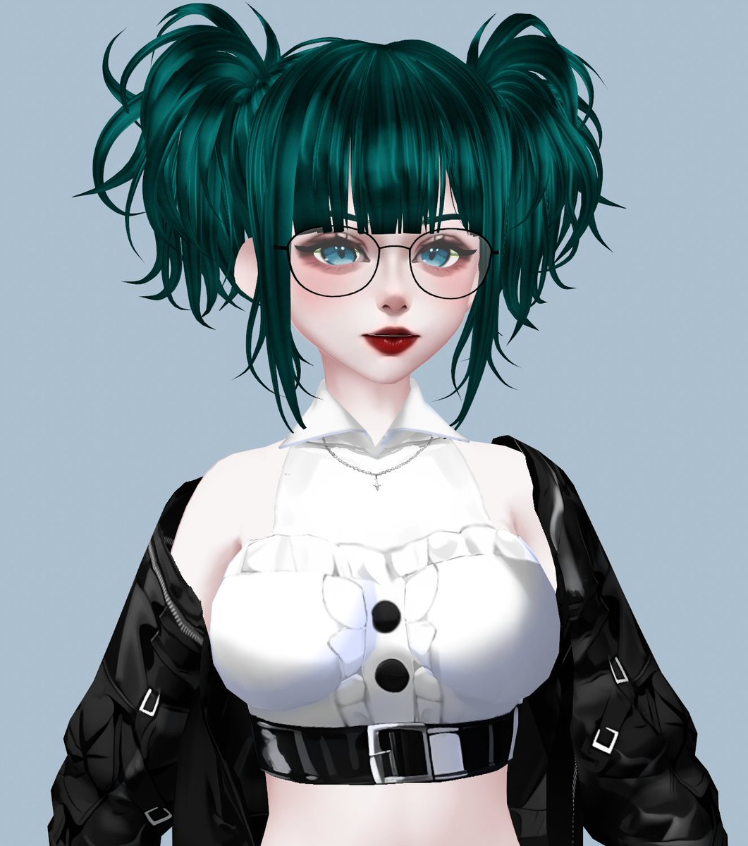SassFactory_'s tweet photo. cute but clumsy kinda vibes #vtuber #vroid #Vtubers 

🎨 by Surcen and Me (some edits to Surcen's original design) https://t.co/IrdX5OUMtk