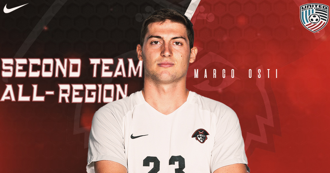 Congrats to Marco, who has been named Second Team All-South Region by the <a href="/UnitedCoaches/">United Soccer Coaches</a>! #BUCNation 

📰 🔗 bit.ly/3R9mBcZ