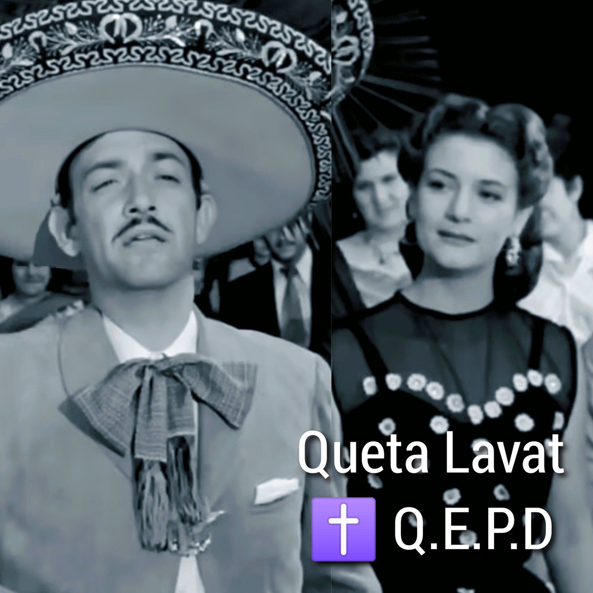 Lamentamos el sensible fallecimiento de la muy querida actriz del Cine de Oro Mexicano, sra. Queta Lavat.
✝️ Descanse en paz.