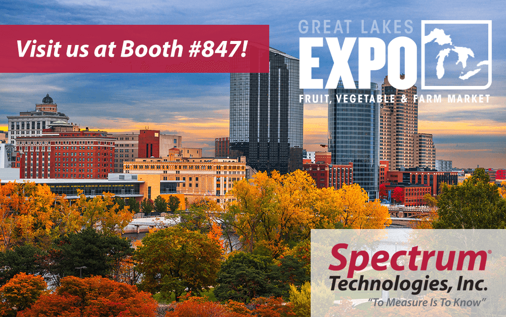 We are ready to connect, innovate and grow at the Great Lakes Expo in Grand Rapids, Michigan! Come talk to us at Booth #847 and see how our measurement technology is revolutionizing the world of horticulture:
glexpo.com/#
#GreatLakesExpo #spectrum #spectrumtechnologies
