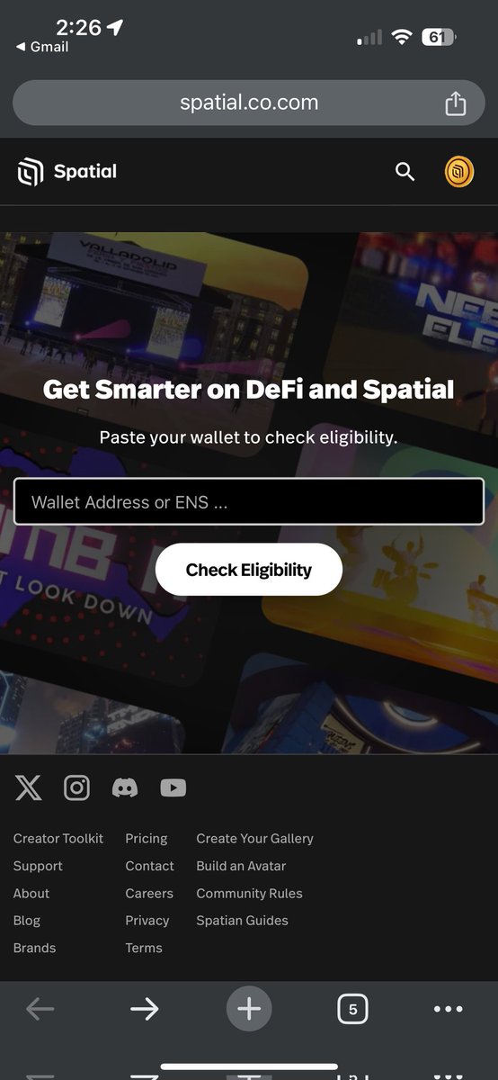 HICeeCee's tweet image. 🚨 SCAM ALERT ⚠️
Spatial.io
is'nt launching a token.
DO NOT CONNECT YOUR WALLET to spatial. co. com its malicious & will harm you.
#SpatianGuide #Spatial #Web3 #scamer