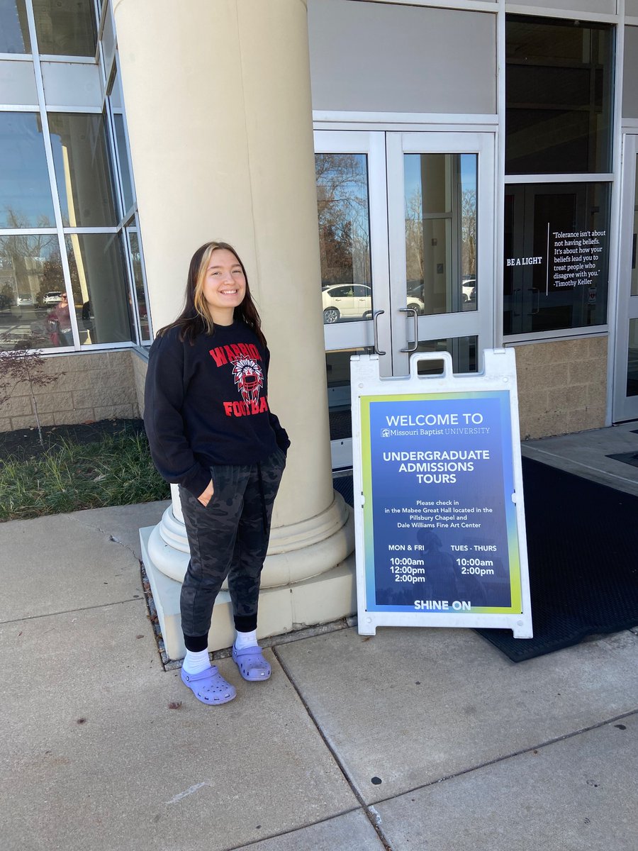 Blessed to receive my 2nd offer from Missouri baptist university 
<a href="/mbuwsoccer/">Missouri Baptist Women's Soccer</a>
 <a href="/MBUAthletics/">Missouri Baptist Athletics</a>
 <a href="/MBU_XCTF/">Missouri Baptist Cross Country/Track & Field</a>
