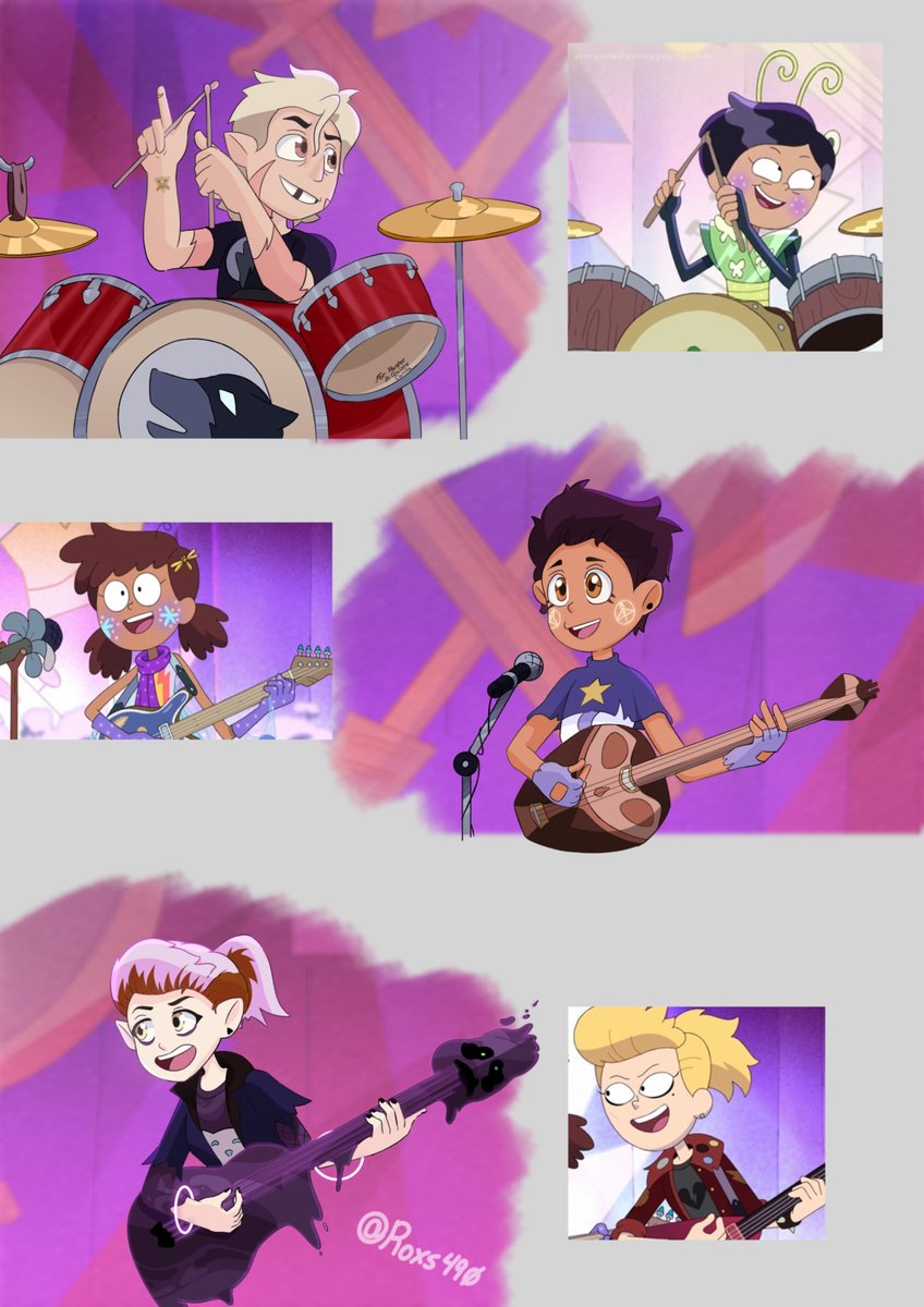 A friend gave me the idea, thx.

#TheOwlHouse #tohfanart  #Amphibia #AmityBlight #AnneBoonchuy #SashaWaybright #MarcyWu #LuzNoceda #HunterTheOwlHouse #fanart