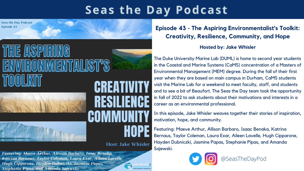 ✨NEW <a href="/SeasTheDayPod/">Seas the Day Podcast</a> episode!