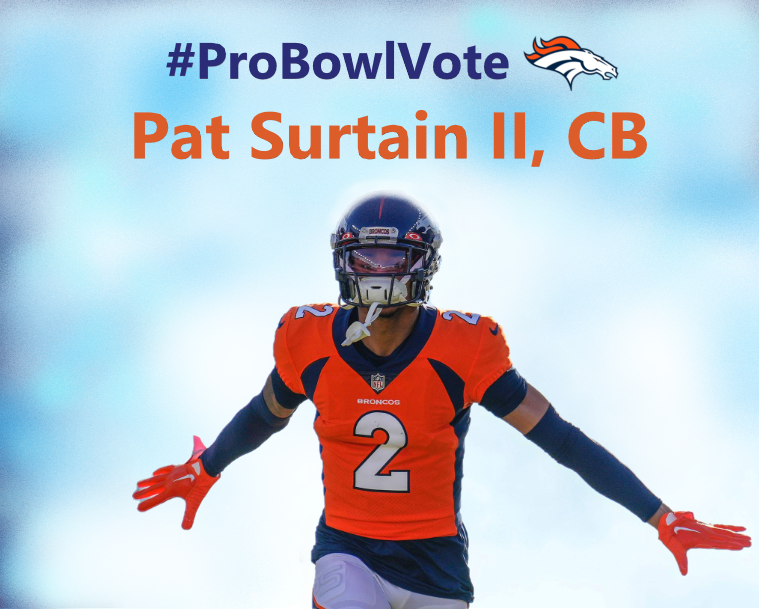 ugandasjoy01's tweet photo. Here are my top 4 #Broncos for the #ProBowlVote 

@PatSurtainll  - 🔒⬇️ Cornerback
@jsimms1119  - Free Safety
@QMeinerz  - Offensive Guard
@marvindmims  - Return Specialist

Repost / Retweet to vote! 
(And go to https://t.co/5tBUFTehgw to vote there, too)

#BroncosCountry https://t.co/Q1QJe8Uc5R