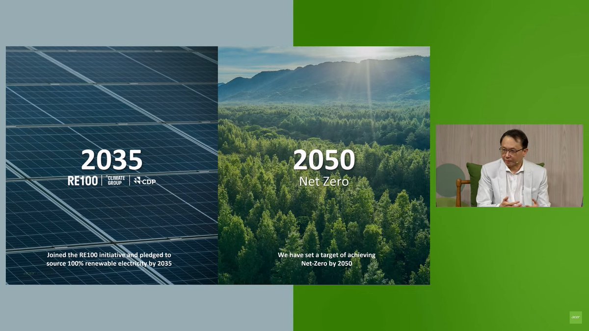 #Acer presenta su visión de la 'tecnología consciente' para un futuro más sostenible 🌎💻 

Enlace aquí: geekersblog.com/2023/12/acer-p…… | @Acer @AcerAmerica #ConsciousTechnology #EveryDecisionCounts #COP28UAE