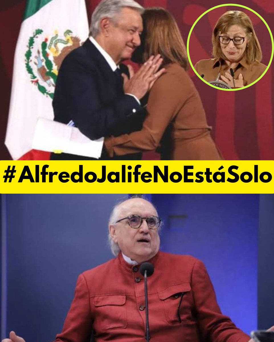 @tatclouthier No atentes contra la libertad de expresión. México no es una dictadura. Las benditas redes sociales estamos con el maestro Alfredo Jalife 📢🇲🇽