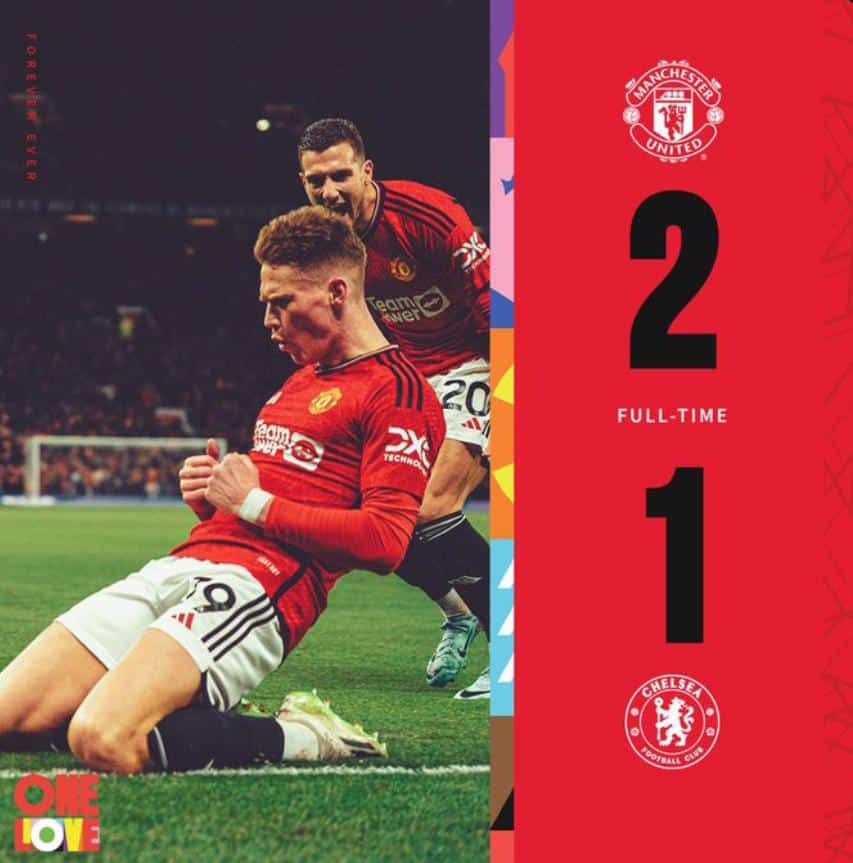 Poolboy15871501's tweet photo. #MNUCHE
Chelsea forgot to Mc Tominay.😂😂 https://t.co/fzNg8BxzcY