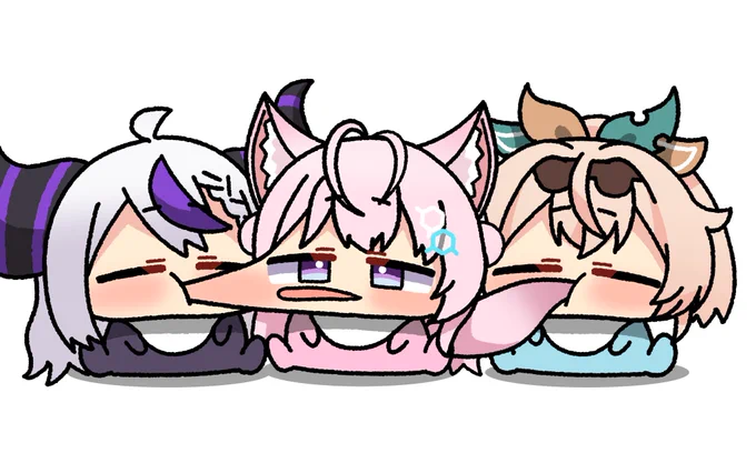 コヨリニウム接種  #laplus_artdesu #こよりすけっち #いろはにも絵を