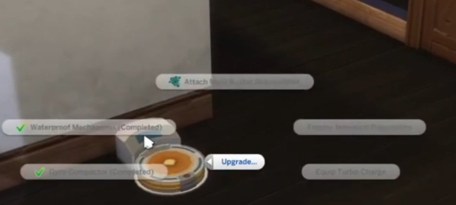 Cinderellimouse's tweet photo. Aaah!  It's true!  It looks like you can upgrade the robot hoover from Cats and Dogs so that it can clean mold! https://t.co/1EHMFCCEvl