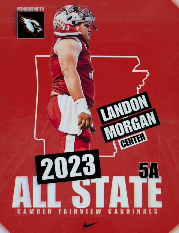 LandonM53's tweet image. Senior szn✅ Blessed to receive this honor!! #Allstate #Finishempty