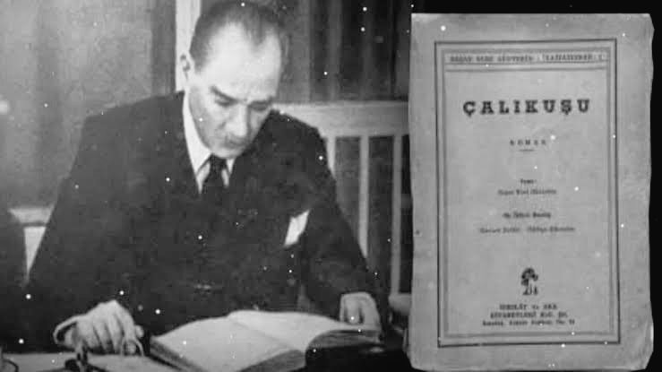 Başkarakter Feride’nin Anadolu’da başlattığı aydınlanma hareketinin etkisi ile Atatürk 'ün başucu kitaplarından olan Çalıkuşu'nun ve nice eserlerin yazarı #ReşatNuriGüntekin 'i saygıyla anıyorum..🍀