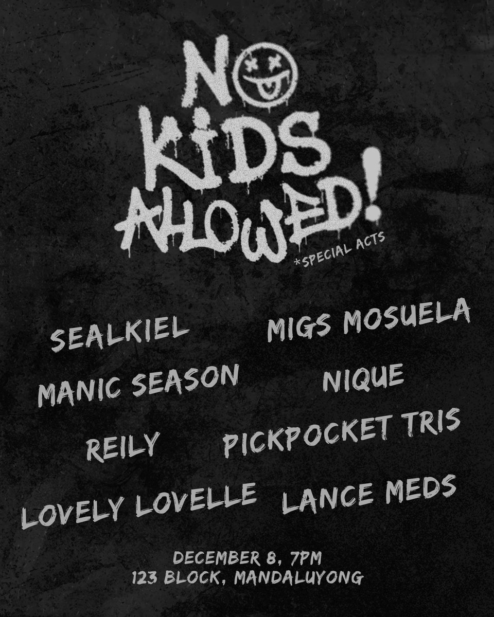 No Kids Allowed…