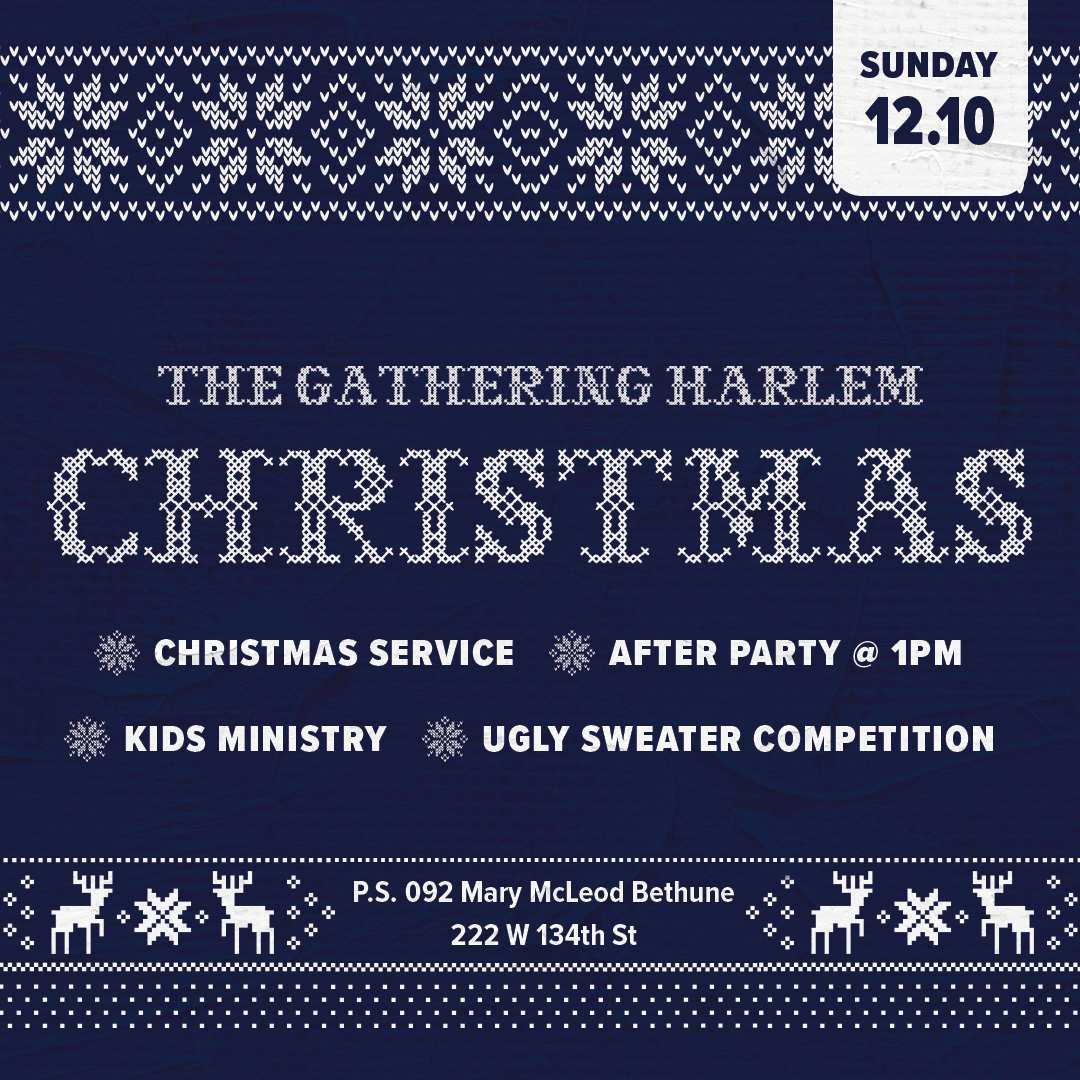 GatheringHarlem's tweet photo. 4 DAYS AWAY ‼️ Have you registered for our Christmas Party yet?! You don't want to miss it! Invite a friend and family member to join the fun! 🙌🏽🎄

Get your 🎟️ here: https://t.co/Bd2zOvrlhw https://t.co/dYr5iQisQo