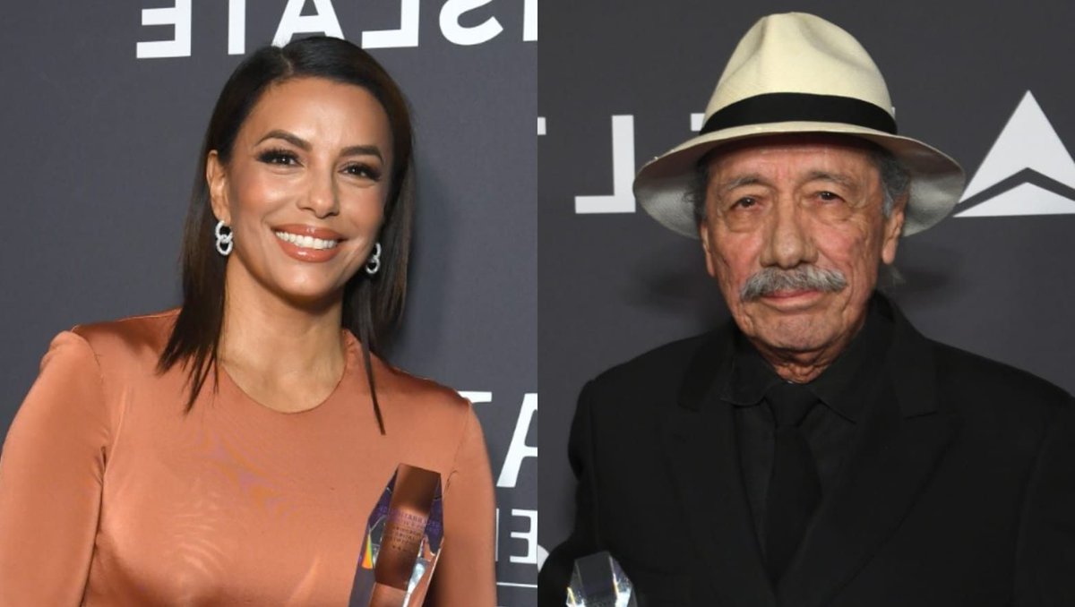Telemundo's tweet image. #EvaLongoria, #EdwardJamesOlmos y otros latinos reconocidos en premios de la Asociación de Críticos 👏🏆 Vía @hoydia (📸 Getty) 👉acortar.link/H0Pr6M

#Celebrities