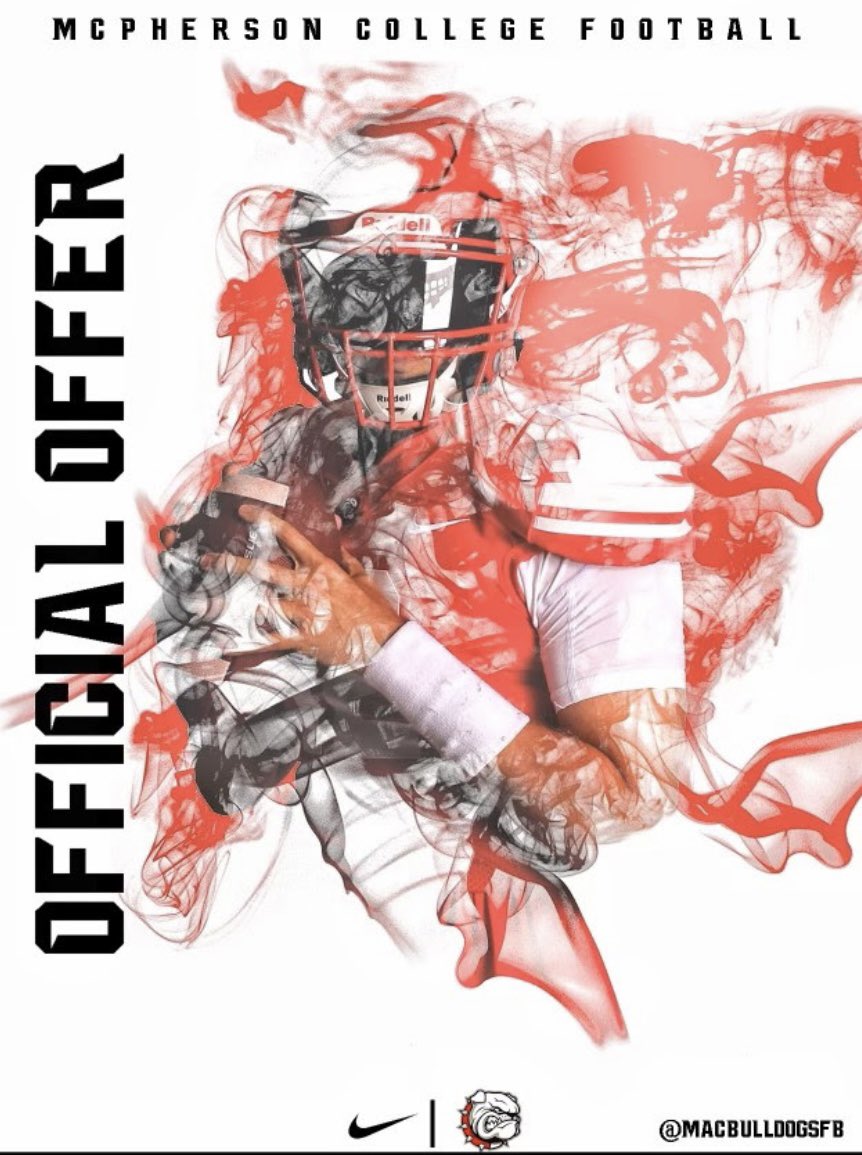 Connor12478's tweet photo. Blessed!! To receive my first offer from @MACBulldogsFB ! https://t.co/DNc0ROsv8T