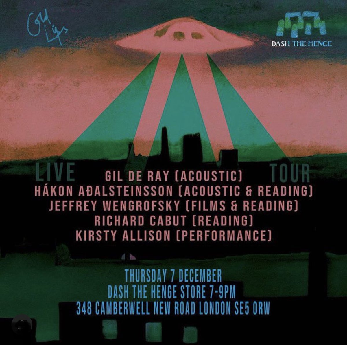 🛸Thursday, the finale show of the best tour of music and literature ⚡️⚔️ <a href="/coldlipsxxx/">Cold Lips</a> <a href="/DashTheHenge/">Dash The Henge Records</a>