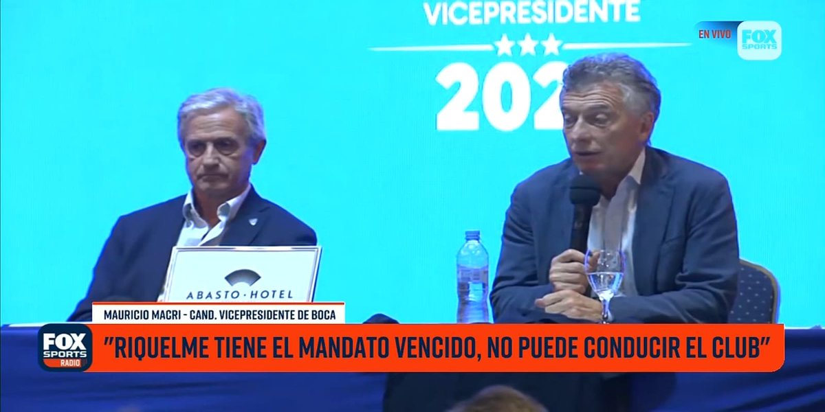 la12tuittera's tweet photo. 🗣️Mauricio #Macri s/si no se vota el 17/12: 

"Hay que encontrar una solución porque ellos tienen mandato VENCIDO, ellos NO PUEDEN SEGUIR CONDUCIENDO EL CLUB CON MANDATO VENCIDO. Esperamos que la Justicia marque un camino y el Oficialismo ayude, no colaboraron". https://t.co/Mdp4DMEyJV