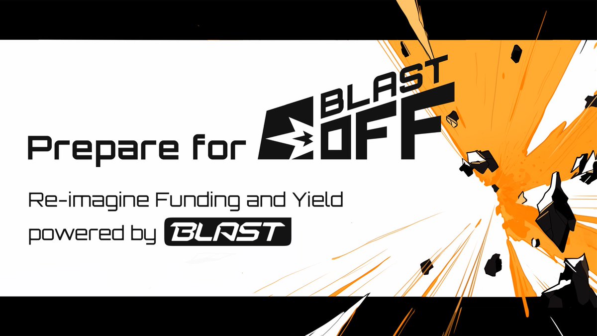 blastozone's tweet photo. Introducing: BlastOff - A Native Yield Launchpad &amp; Yield Aggregator powered by @Blast_L2

We are at the dawn of the web3 landscape evolution through native yield. BlastOff stands to empower the Blast community and ecosystem in this journey.

Info and Early Participation Rewards👇 https://t.co/FxCp2lD37m