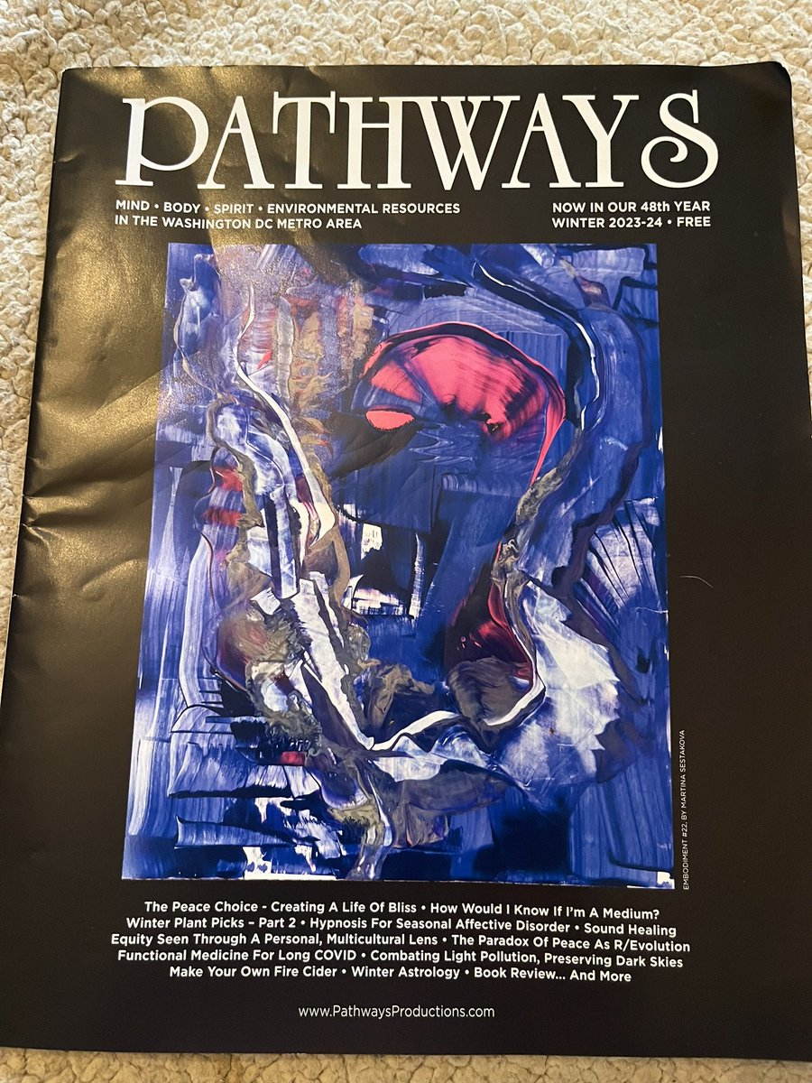 WDCGardener's tweet photo. My latest Washington Gardener column is in the Pathways Magazine. You can pick up a free copy in the DC area at most Whole Foods, libraries, yoga, studios, etc.
It is also available for free online to view at their website.
@PathwaysMagazine #pathwaysmagazine #gardendc https://t.co/AeFeajy5E6