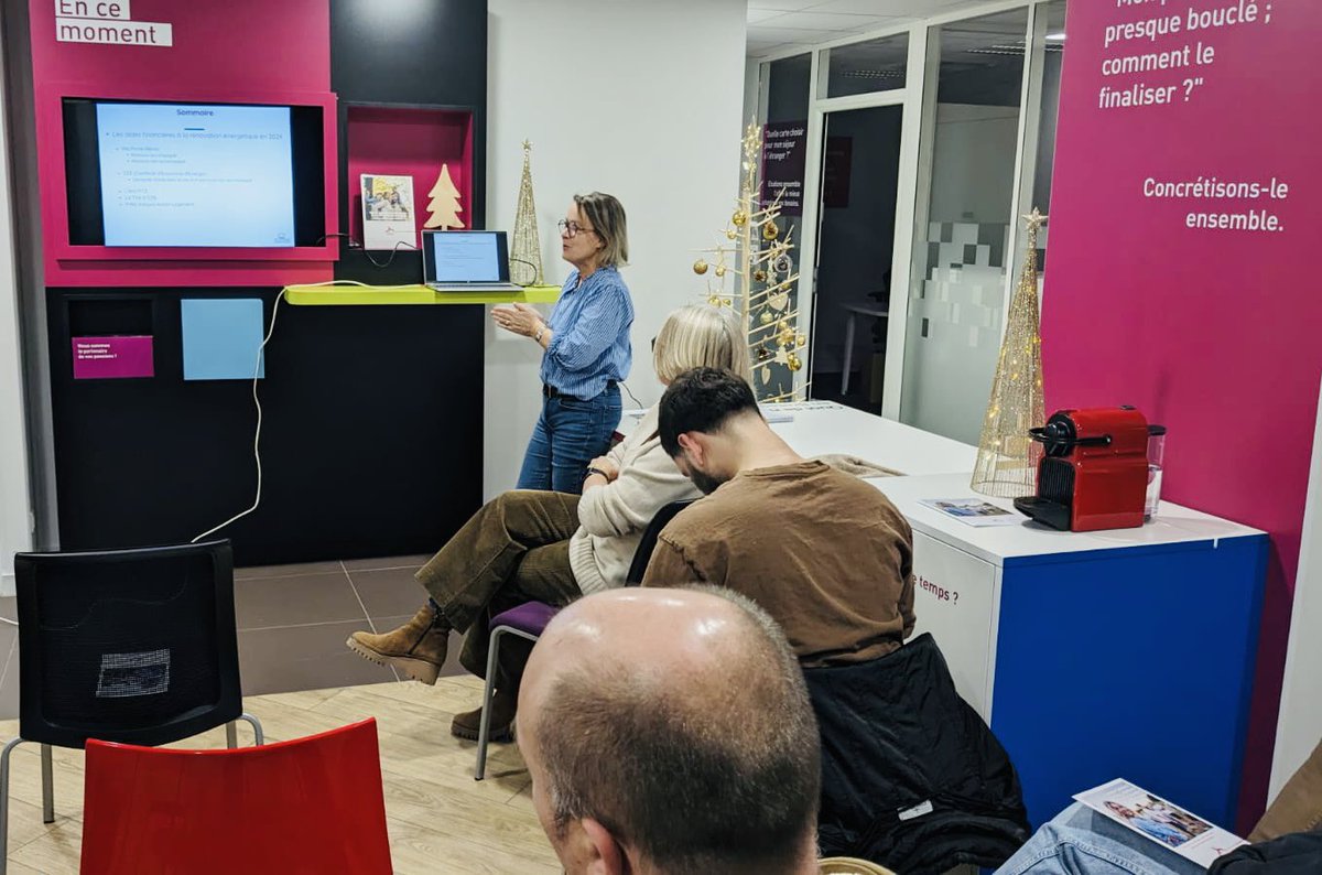 ♻️En direct de notre Réunion Clarté sur La rénovation énergétique de l’habitat! Un grand merci à @adil35_, Sophie Pouymayou, Alice Quemener, et <a href="/SebastienDonval/">donval sebastien</a>, animateur DD35 pour leurs présentations éclairantes auprès de nos sociétaires <a href="/JohanneCOM3/">Joh🅰️nne COM</a> <a href="/GanaiKarim/">G🅰️n🅰️i K🅰️rim</a> <a href="/CMBretagne/">CMBretagne</a>