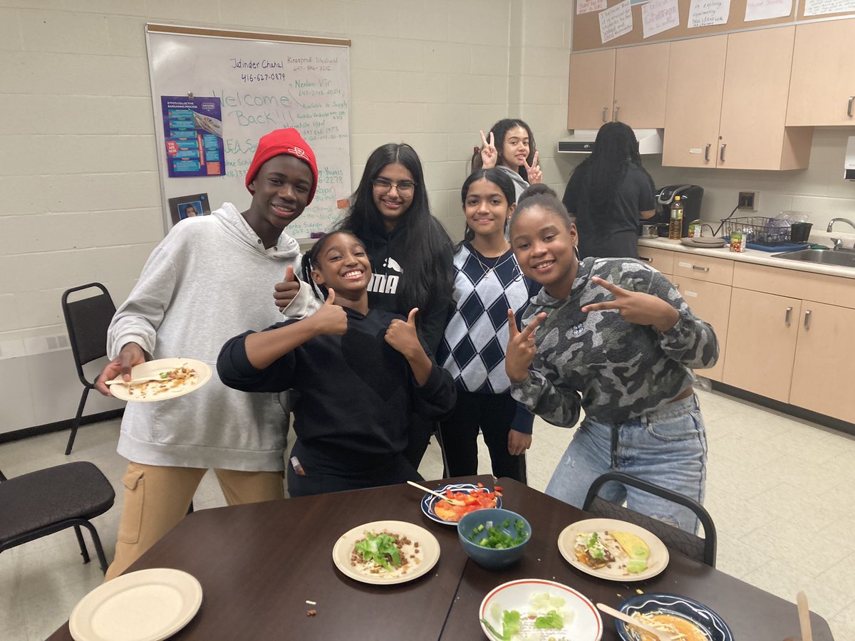 Showing leadership in COY by making ackee and saltfish with fried dumplings and other cultural foods! <a href="/SunnyViewMS/">Sunny View MS</a> #handsonlearning <a href="/PeelSchools/">Peel District School Board</a>