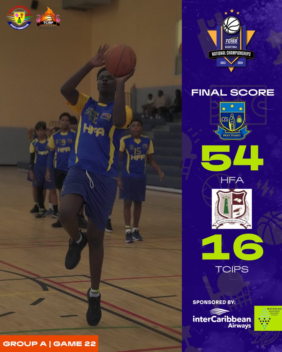 sports_tci's tweet photo. π Here are the scores from this weekend's Inter-High School Basketball games!
β° The full schedule, results, and standings can be found here weekly: https://t.co/9exEHBKuvz
#TCISS #morethanjustsports #turksandcaicos #softball #basketball https://t.co/oMeWI7P7rK
